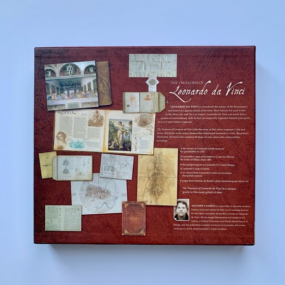 The Treasures of Leonardo DaVinci - coffee table book - Picture 2 of 15